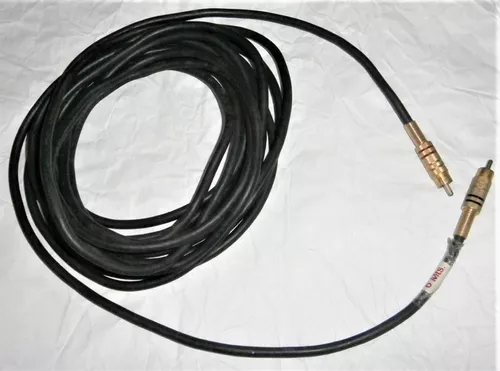 Cable P/audio Rca X 6m Ficha Metal Instrumentos Musicales en Banfield - Imagen 2