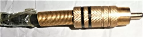 Cable P/audio Rca X 6m Ficha Metal Instrumentos Musicales en Banfield - Imagen 1