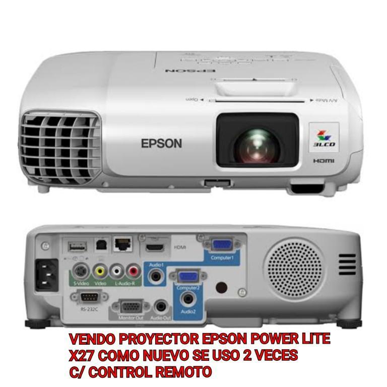 PROYECTOR EPSON POWER LITE X27 en Morelia - Imagen 1