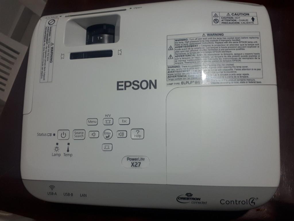 PROYECTOR EPSON POWER LITE X27 en Morelia - Imagen 6