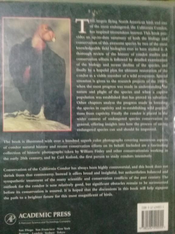 EL CONDOR DE CALIFORNIA. LIBRO en Tuxtla Gutiérrez - Imagen 2