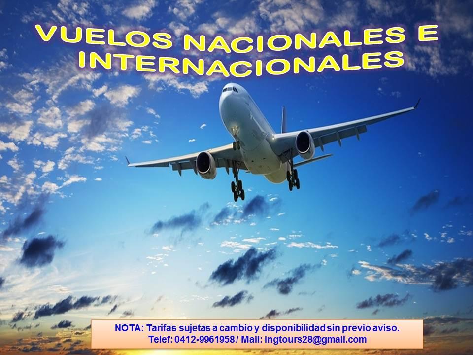 BOLETOS NACIONALES E INTERNACIONALES A LOS MEJORES PRECIOS en Araure - Imagen 11