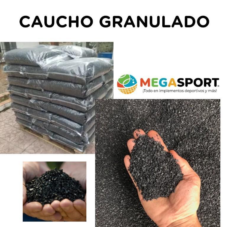 CAUCHO GRANULADO PARA CANCHAS SISTENTICAS en Ecuador - Imagen 1