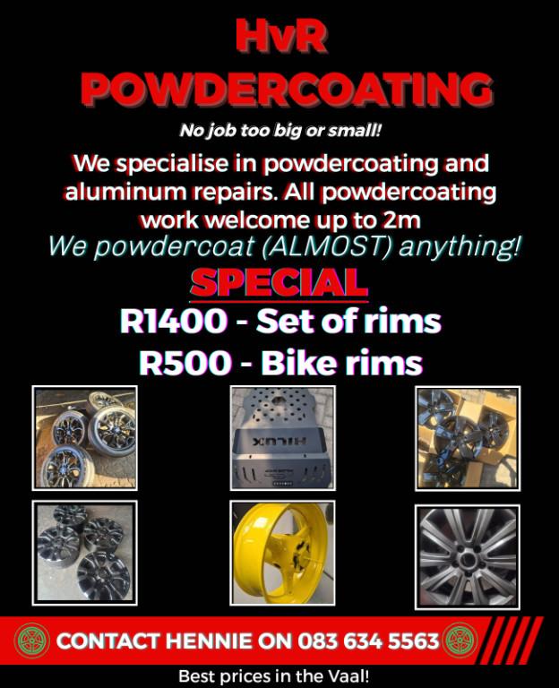 HvR Powdercoating in Vereeniging - Image 1