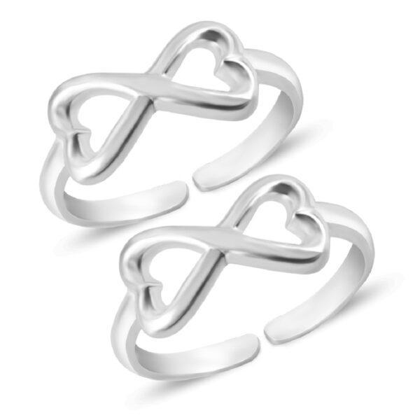 Pure Silver Toe Rings Designs - Buy Online Today in Agra - Image 4