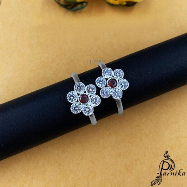 Pure Silver Toe Rings Designs - Buy Online Today in Agra - Image 3