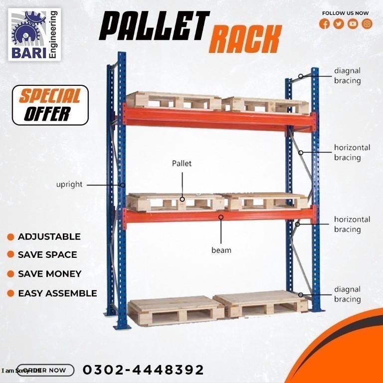 Pallet Rack | Warehouse Pallet Racking | Bari Industry in Lahore - Image 4