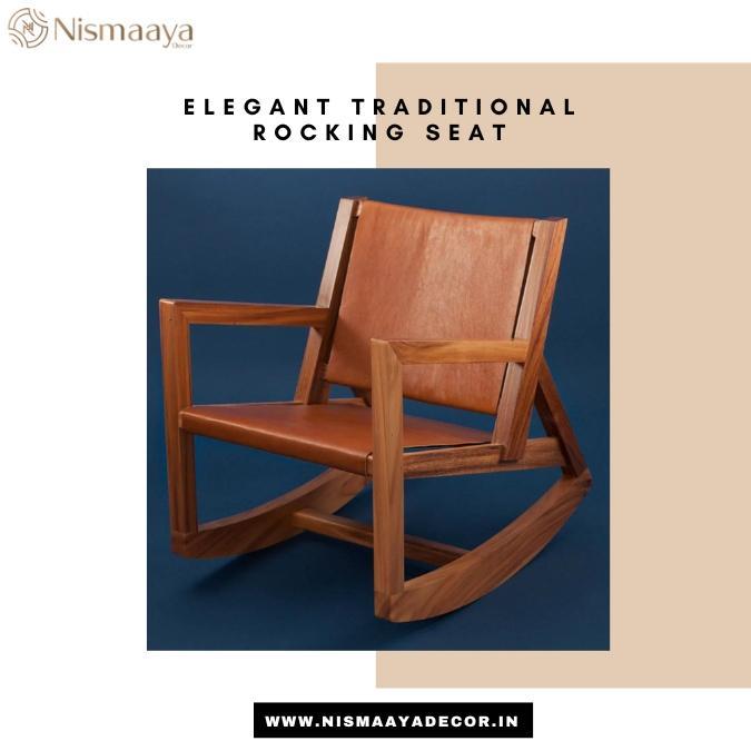 Buy Wooden Rocking Chairs that Complement Every Decor Style in Udaipur - Image 1