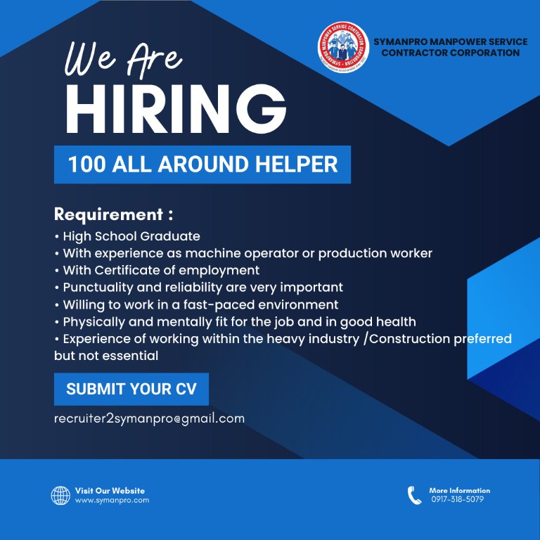 ALL AROUND HELPER in Santa Maria - Image 1