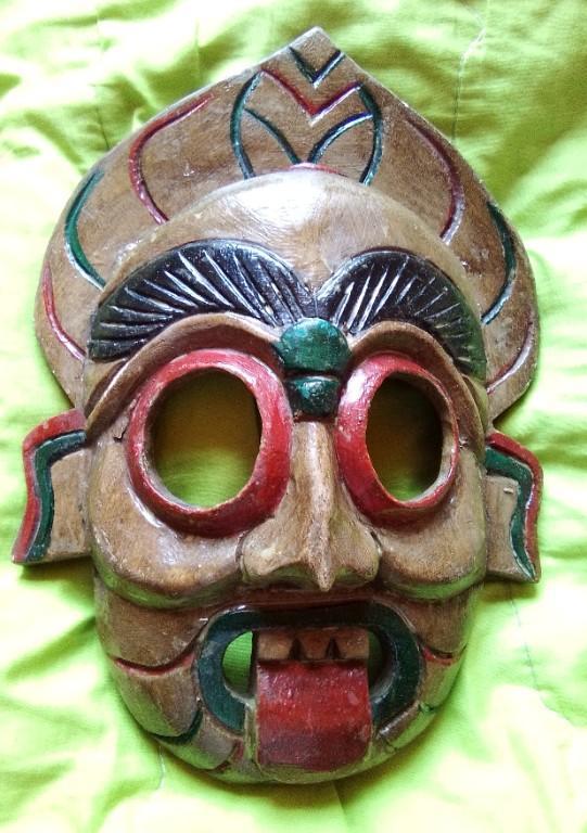 DOS MASCARAS MADE IN THAILAND HECHAS MANO ORIGINAL en Mixco - Imagen 7