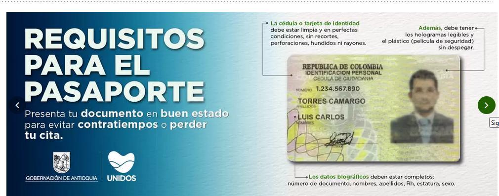 CITAS PASAPORTES en Medellín - Imagen 3