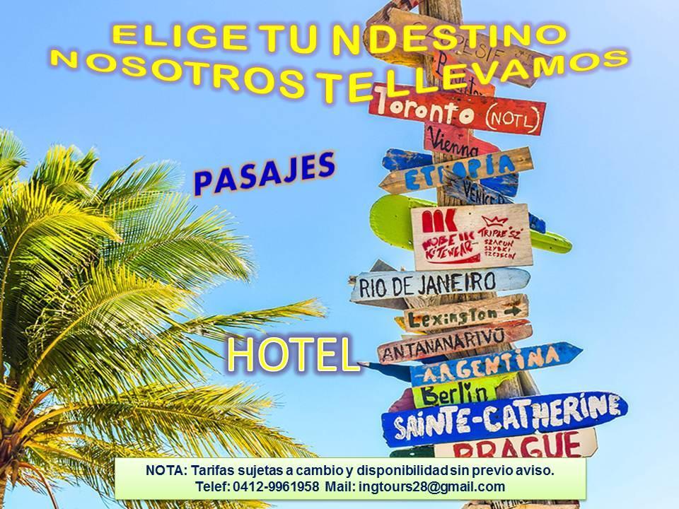 PASAJES NACIONALES E INTERNACIONALES CONECTANDO DESTINOS PARA TI en Maturín - Imagen 2
