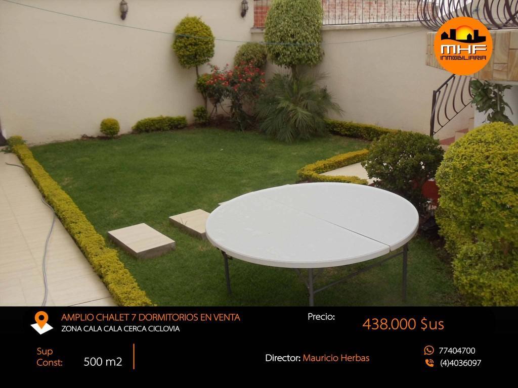 LUJOSO CHALET 3 PLANTAS 7 DORMITORIOS 5 SALAS 2 COCINAS en Vinto - Imagen 19