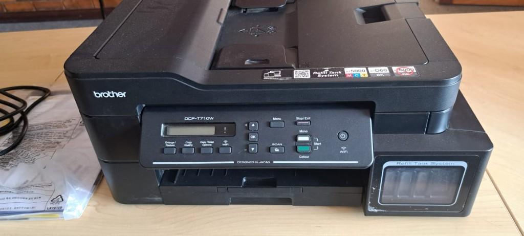 Brother DCP-T710W A4 Multifunction Colour Inkjet Printer in Brakpan - Image 2