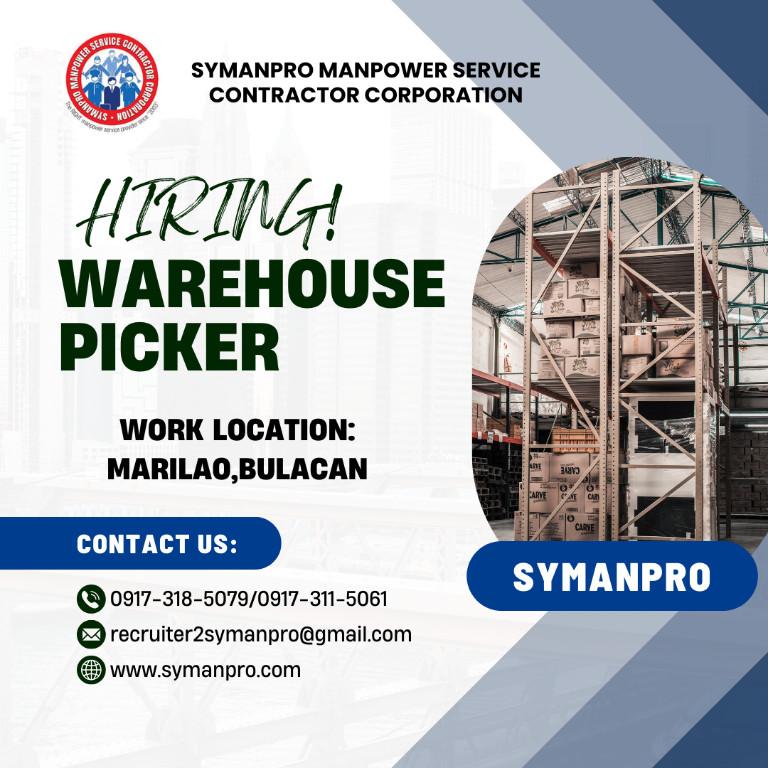 WAREHOUSE PICKER in San Jose del Monte - Image 1
