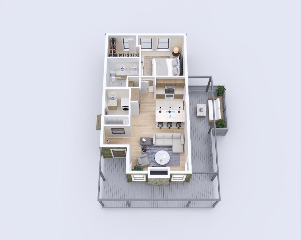 Crafting Realism 3D Architectural Rendering services. in Burbank - Image 1