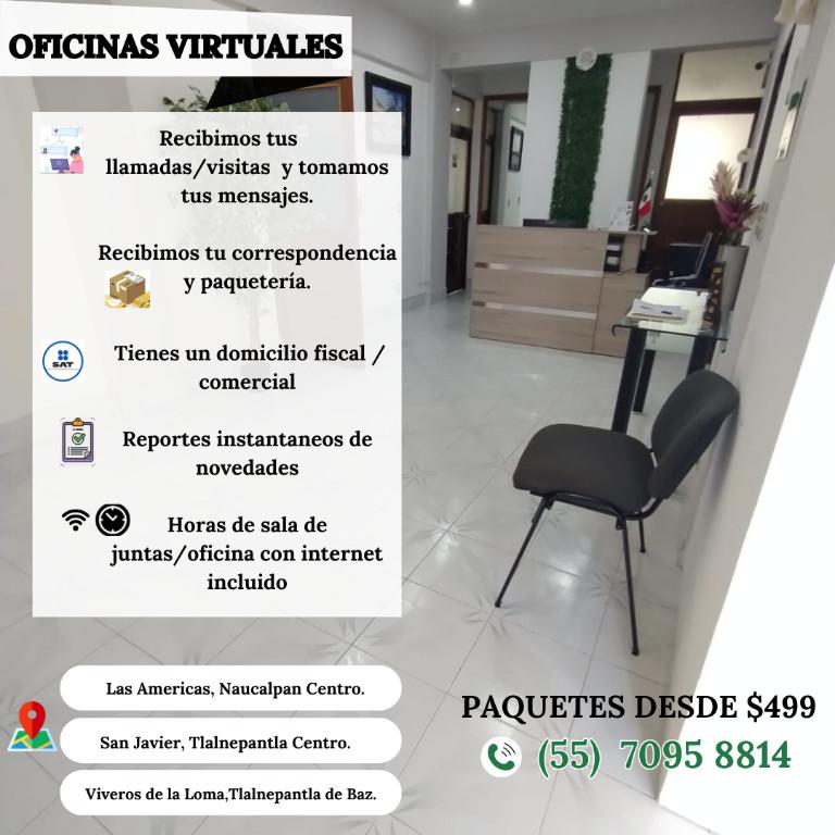 OFICINA VIRTUAL CON DOMICILIO FISCAL Y COMERCIAL en Naucalpan - Imagen 1
