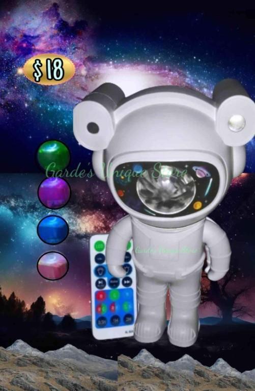 ASTRONAUTA LAMPARA PROYECTOR GALAXIA ESTRELLAS en Guayaquil - Imagen 3