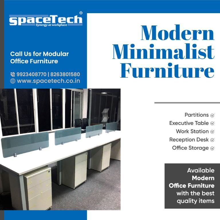 Office Modular Furniture PCMC - SpaceTech in Wakad - Image 1