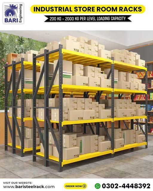 Bulk Rack | Heavy Duty Rack | Industrial Store Room Racks in Lahore - Image 3