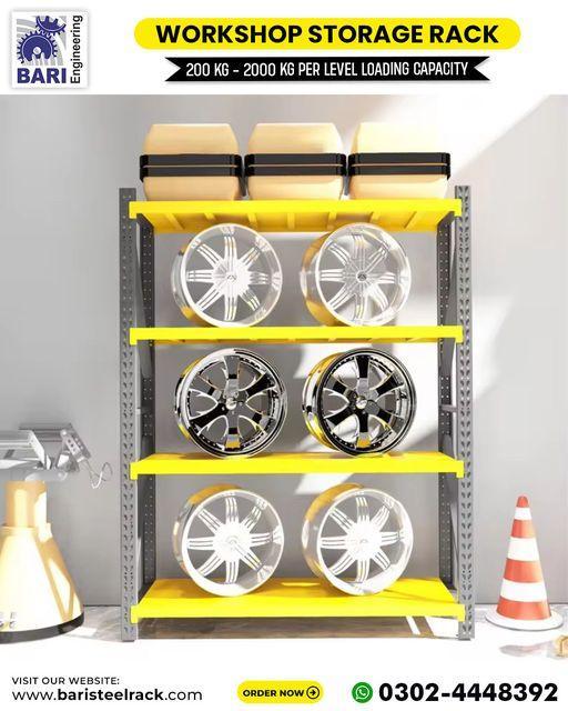 Bulk Rack | Heavy Duty Rack | Industrial Store Room Racks in Lahore - Image 4