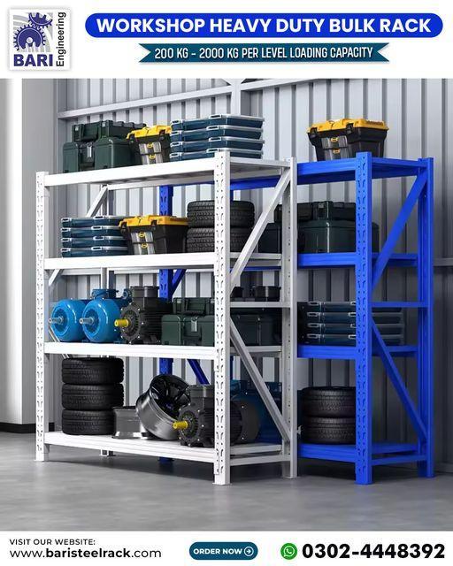 Workshop Heavy Duty Bulk Rack | Workshop Rack | Workshop Storage in Cantonment - Image 2