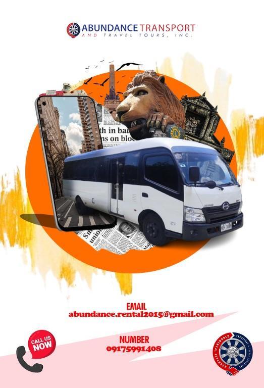 ABUNDANCE RENT A CAR! CALL OR MESSAGE US 09989632040 in Malate - Image 2