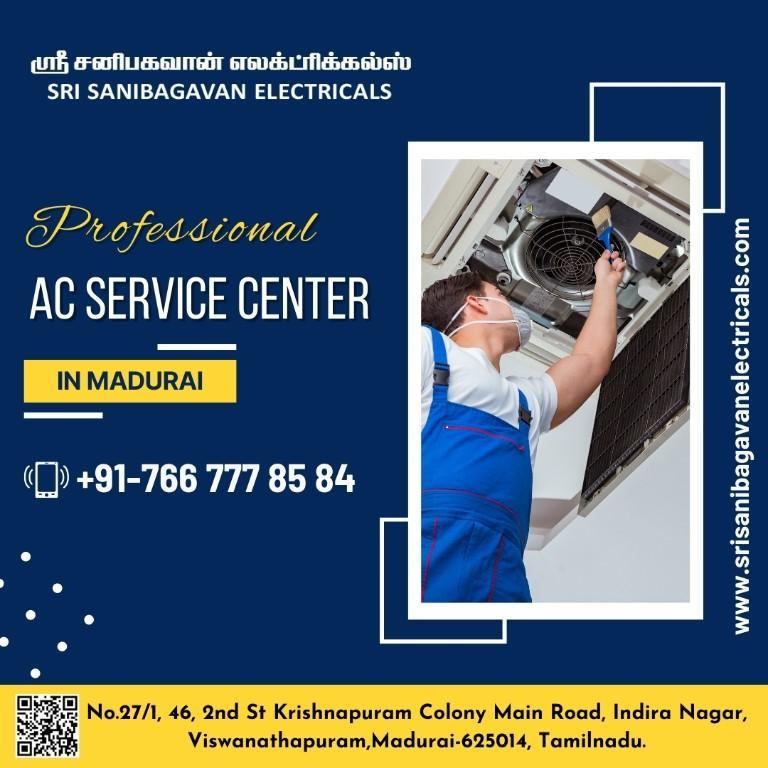 AC Service Center in Madurai - Sri Sanibagavan Electricals in Madurai - Image 1