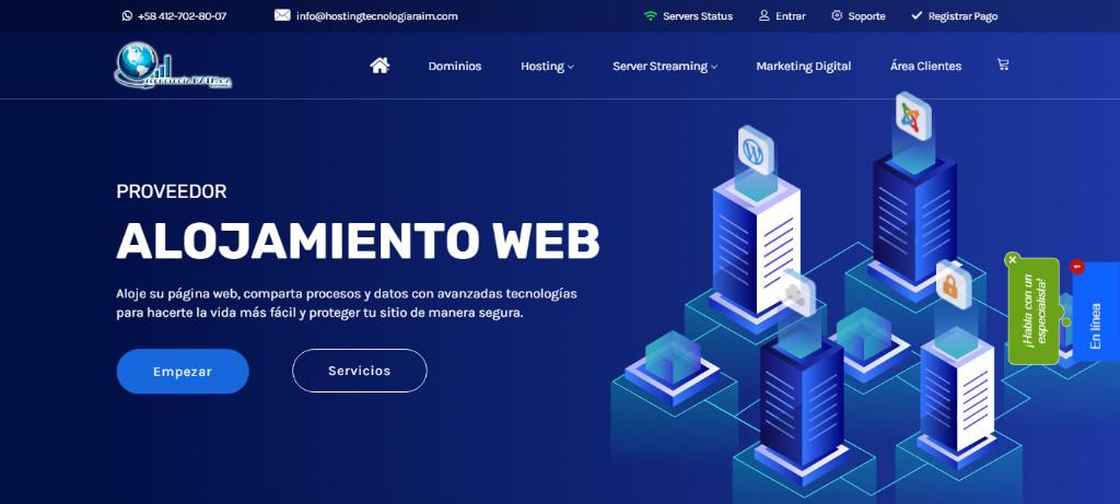 Hosting Web en Venezuela en Caracas - Imagen 1
