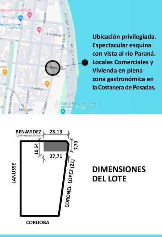 EXCEPCIONAL PROPIEDAD EN VENTA. CASA + 3 LOCALES COMERCIALES. UB en Garupá - Imagen 3