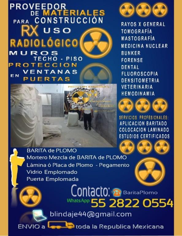 Pegamento para Placa de Plomo para Blindaje Radiologico Rx en Tenosique de Pino Suárez - Imagen 16