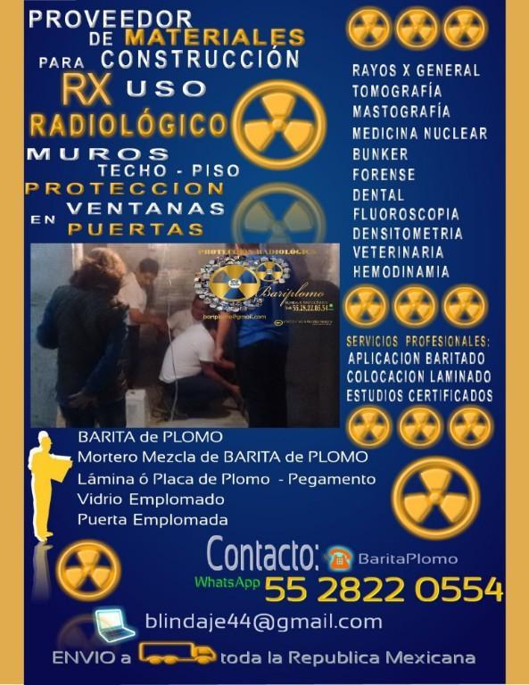 Pegamento para Placa de Plomo para Blindaje Radiologico Rx en Tenosique de Pino Suárez - Imagen 20