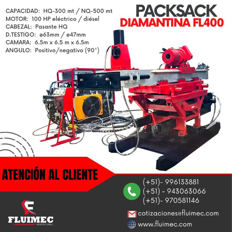 PACKSACK DIAMANTINA FL400 - PARA PERFORACIÓN DE ROCAS en Arequipa - Imagen 1