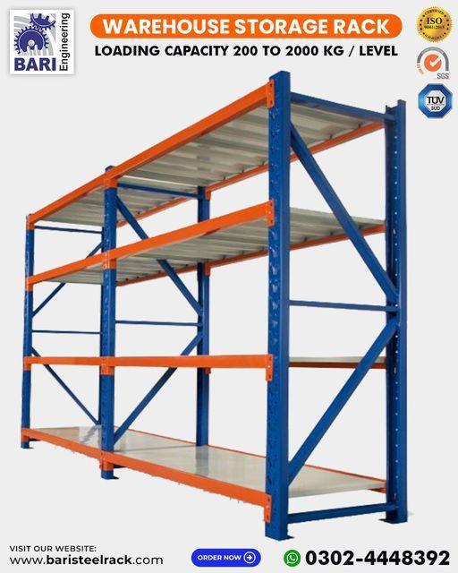 Workshop Heavy Duty Bulk Rack | Warehouse Storage Rack in Lahore - Image 1