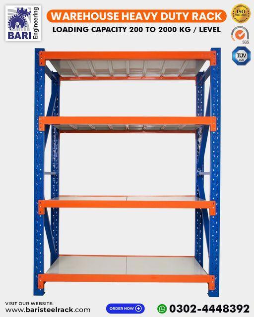 Workshop Heavy Duty Bulk Rack | Warehouse Storage Rack in Lahore - Image 4