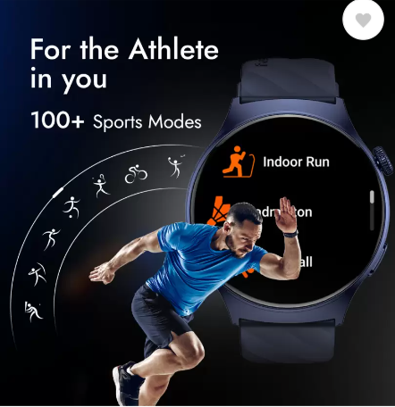Fastrack Optimus Pro Smartwatch With 1.43 AMOLED Display in Sagar - Image 1