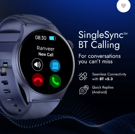 Fastrack Optimus Pro Smartwatch With 1.43 AMOLED Display in Sagar - Image 5