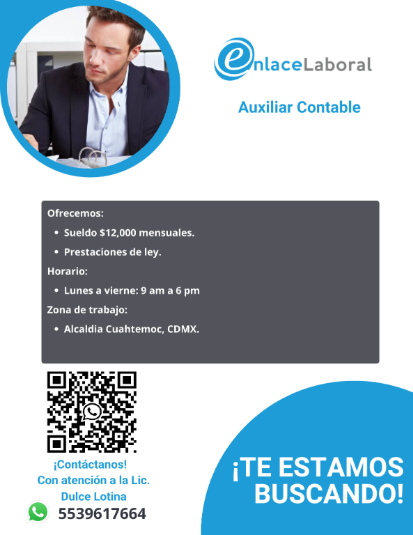 |Asistente advo contable| en Cuauhtémoc - Imagen 1