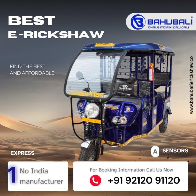 Affordable Best E-Rickshaws India in Delhi - Image 1