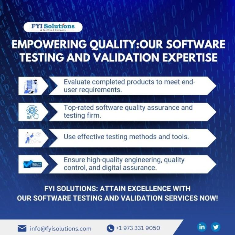 Expert Software Testing Services In The USA | FYI Solutions in Khetwādi - Image 1