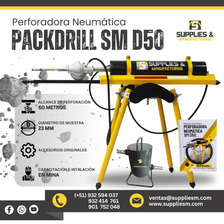 PACKDRILL |MÁQUINA DIAMANTINA |PERFORACIÓN 60 METROS en La Oroya - Imagen 1