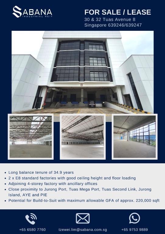 Tuas Avenue 8 detached Fty For Rent in Jurong West - Image 5