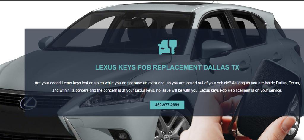 Lexus Keys Replacement in Richardson - Image 2