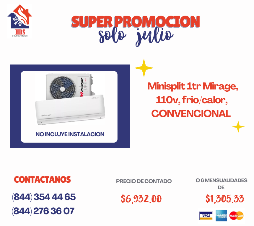 MINISPLIT PROMOCION! en Saltillo - Imagen 1
