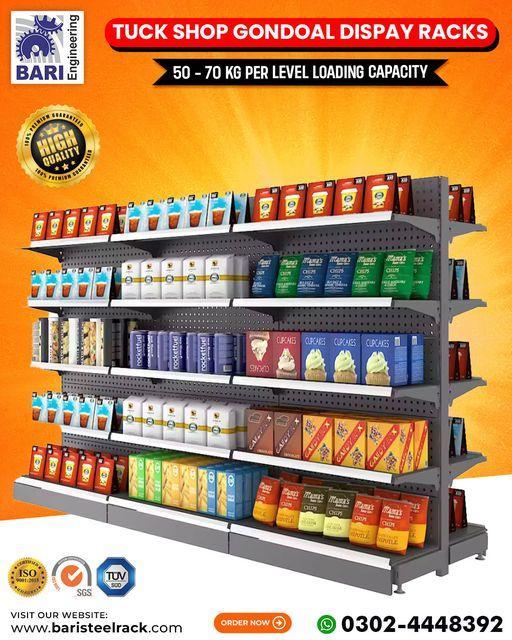 Departmental Store Rack | Gondola Shelving | Steel Racks | Shop in Lahore - Image 3
