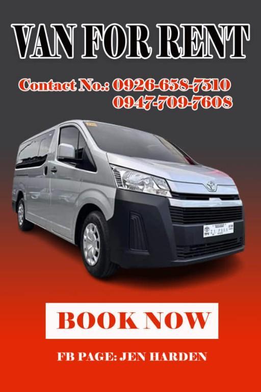 VAN FOR RENT / HIRE 09266587510 in Santa Maria - Image 2