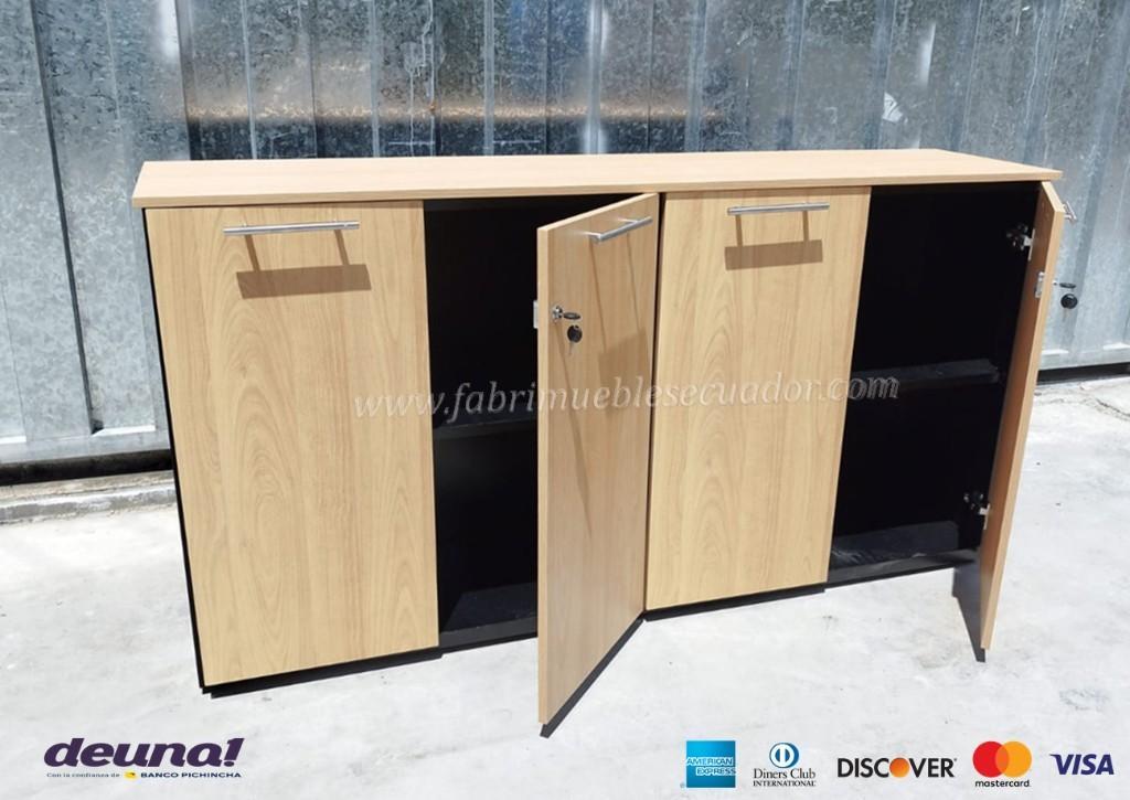 CREDENZAS EN MELAMINA EJECUTIVAS PARA OFICINAS en Cayambe - Imagen 2