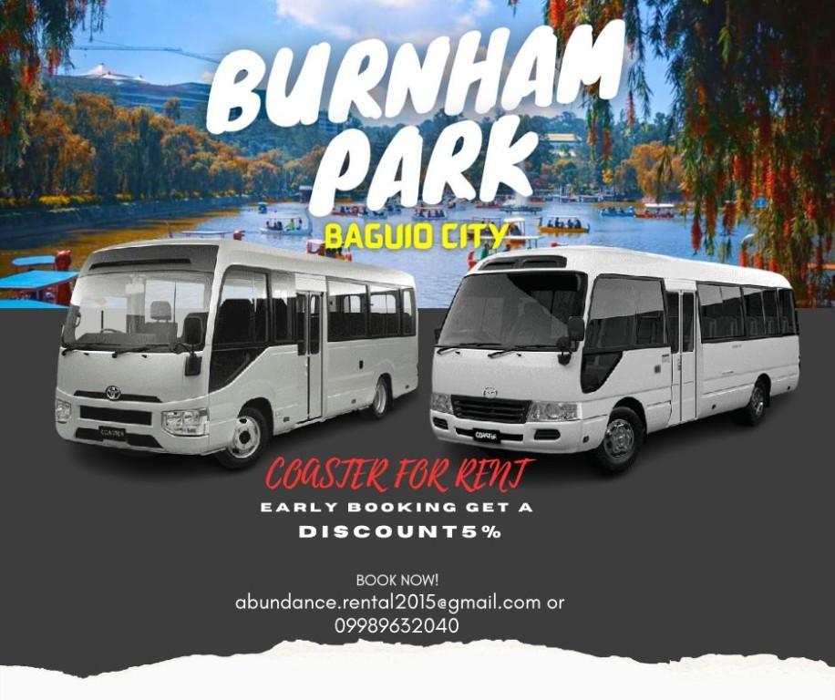 COASTER & VAN FOR RENT! SAVE 5 OFF FOR ADVANCE BOOKINGS! in Las Piñas - Image 1