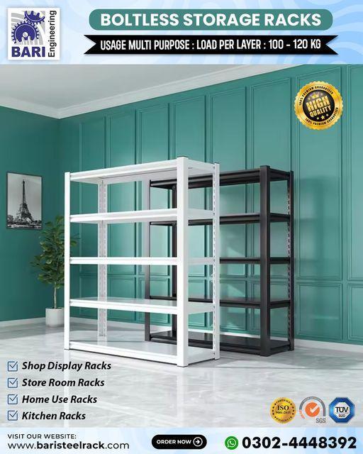 Store Room Rack | Adjustable Rack | Boltless Storage Rack | Home in Lahore - Image 4