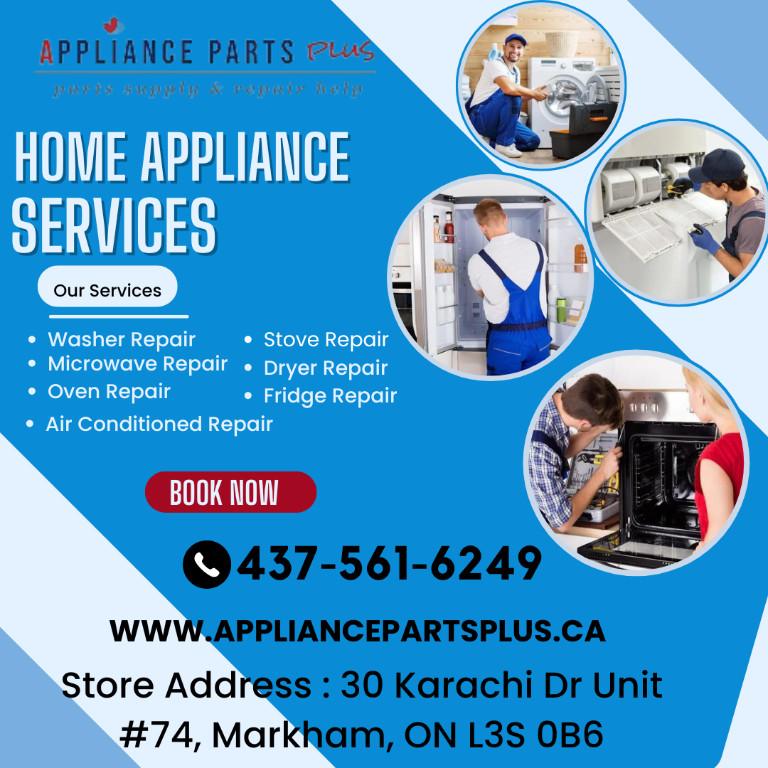 Appliance Part Plus & Repair Help in Markham - Image 2